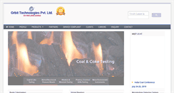 Desktop Screenshot of orbitindia.com